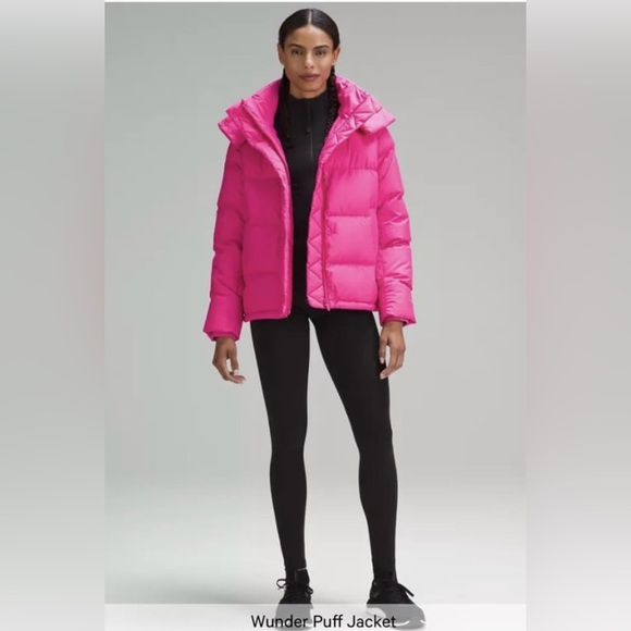 Lululemon Wunder Puff Jacket in PINK LYCHEE - Picture 1 of 14